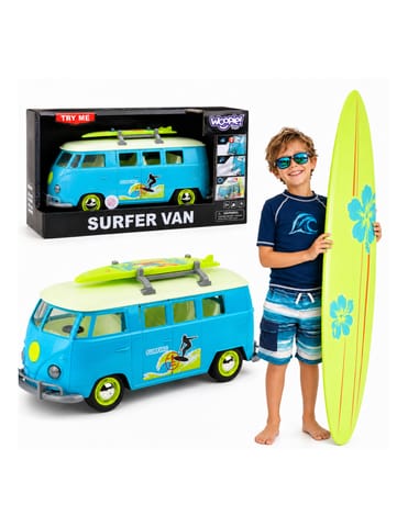 ⁨WOOPIE Samochód Bus Surfingowy Klasyczny Ze Światłem I Dźwiękiem Model 1:14⁩ w sklepie Wasserman.eu