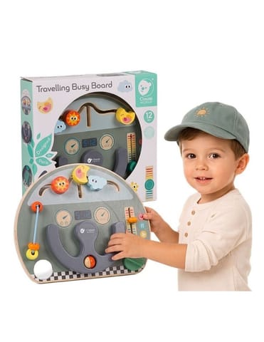 ⁨CLASSIC WORLD Tablica Manipulacyjna Wielofunkcyjna 6w1 Podróżowanie⁩ w sklepie Wasserman.eu
