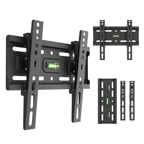 ⁨Uchwyt / wieszak do TV Maclean, max VESA 200x200, 13-43", do 45kg, czarny, reg. pochyłu +2°~-10°, MC-189⁩ w sklepie Wasserman.eu