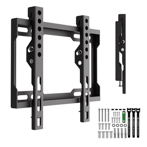 ⁨Uchwyt / wieszak do TV Maclean, max VESA 200x200, 13-43", do 45kg, czarny, reg. pochyłu 0°~-8°, MC-186⁩ w sklepie Wasserman.eu