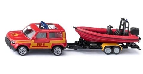 ⁨Siku Super - Land Rover Defender z łodzią⁩ w sklepie Wasserman.eu