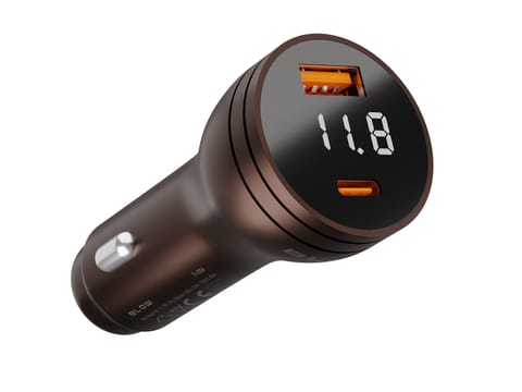 ⁨Ładowarka samochodowa gniazdo 2x USB-A+USB-C 100W G100W⁩ w sklepie Wasserman.eu