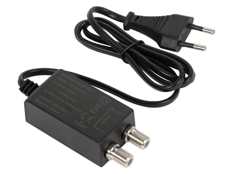 ⁨Zasilacz antenowy BLOW impulsowy z gniazdem F 450mA⁩ w sklepie Wasserman.eu