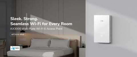 Access Point AX3000 Gigabit Wall-Plate Wi-Fi 6 Access Point at Wasserman.eu