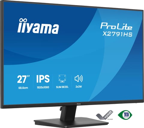 ⁨Monitor LED IIYAMA X2791HS-B1 HDMI DisplayPort IPS 120Hz 1ms głośniki⁩ w sklepie Wasserman.eu