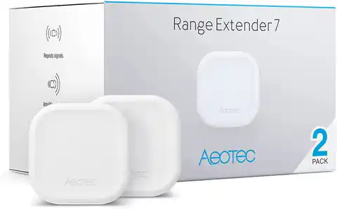 ⁨Aeotec Range Extender 7 (Double Pack), Z-Wave Plus V2 AEOTEC | Range Extender 7 (Double Pack) | Z-Wave Plus V2⁩ w sklepie Wasserman.eu