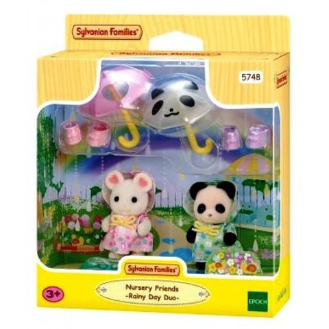 ⁨SYLVANIAN WALK WITH UMBRELLAS BABY TRIO 5748 W6⁩ at Wasserman.eu