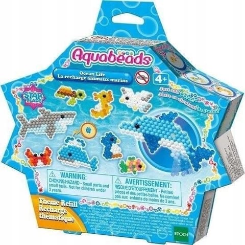 ⁨Aquabeads Koraliki Gwiazdki ocean. Uzupełniający⁩ w sklepie Wasserman.eu