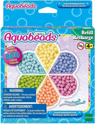 ⁨Aquabeads Pastelowe koraliki zestaw uzupełniający⁩ w sklepie Wasserman.eu