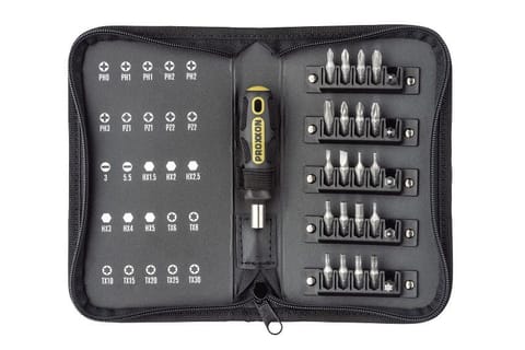 ⁨ZESTAW BITÓW Z RĘKOJEŚCIĄ MINI FLEX-DOT W ETUI, 26 SZT.⁩ w sklepie Wasserman.eu