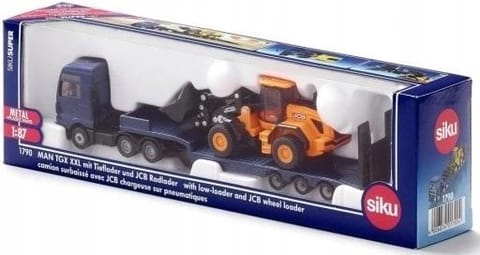 ⁨Siku Super - Ciężarówka MAN TGX XXL z ładowarką⁩ w sklepie Wasserman.eu