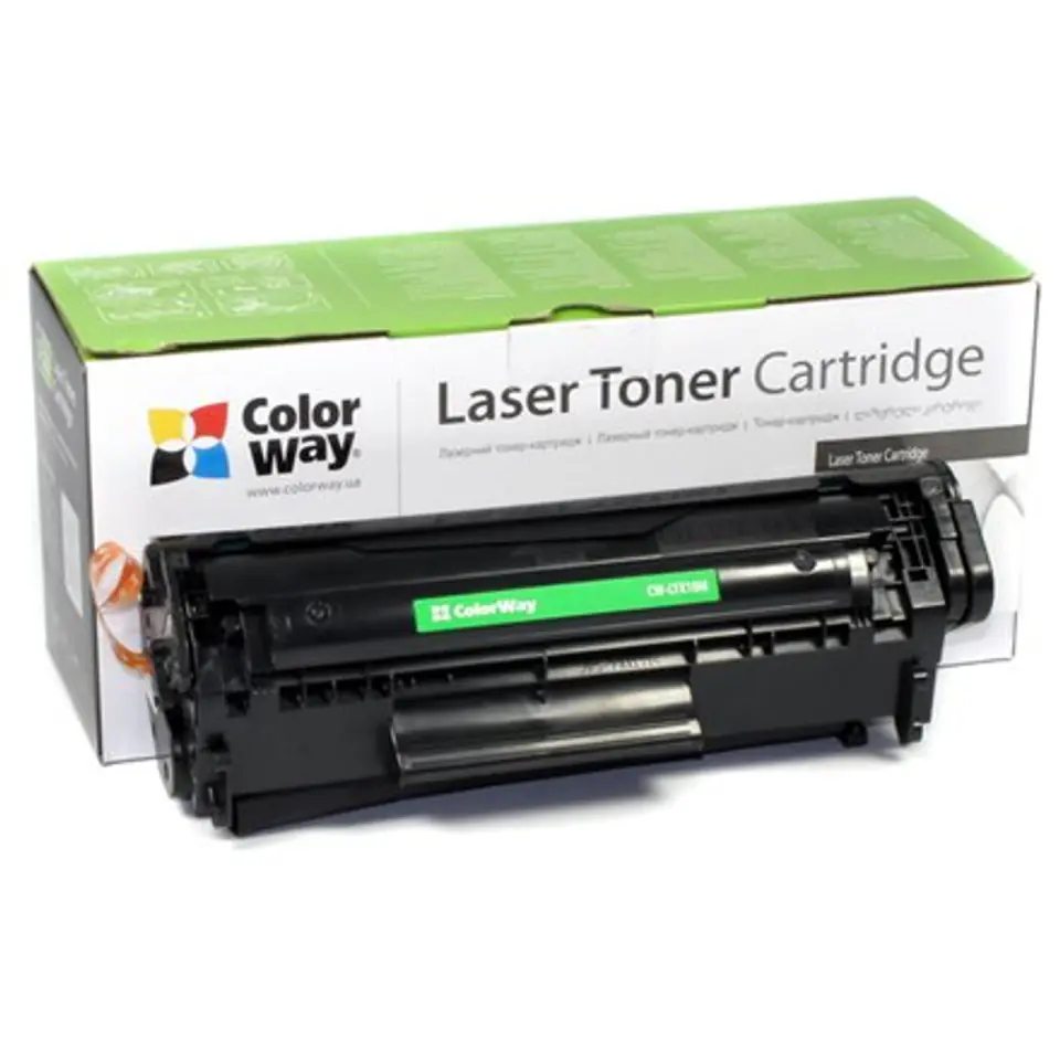 ⁨ColorWay Toner Cartridge, Black, Canon 703/FX9/FX10; HP Q2612A⁩ at Wasserman.eu