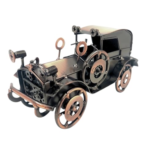 Metalowy Model Automobil Retro Samochód Dekoracja Vintage - Q87 w sklepie Wasserman.eu