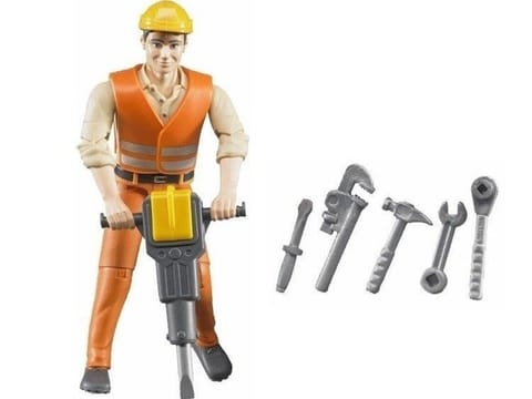 ⁨Figurka robotnika z akcesoriami⁩ w sklepie Wasserman.eu