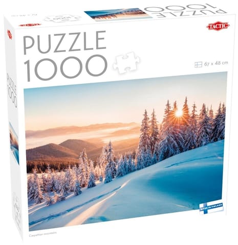 ⁨Puzzle 1000 Carpathian mountains⁩ w sklepie Wasserman.eu