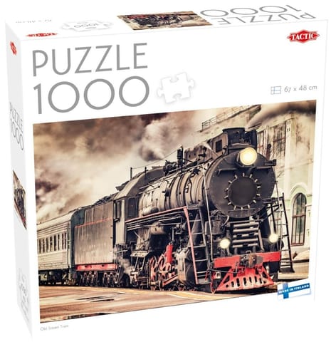 ⁨Puzzle 1000 Old Steam Train⁩ w sklepie Wasserman.eu