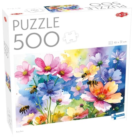 ⁨Puzzle 500 Busy Bees⁩ w sklepie Wasserman.eu