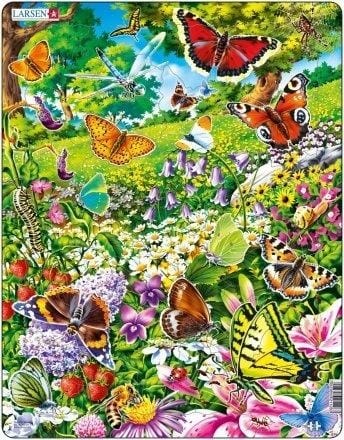 ⁨Układanka Larsen Maxi Butterflies 42el⁩ w sklepie Wasserman.eu