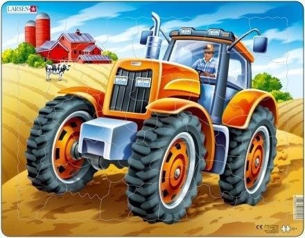 ⁨Układanka Larsen Maxi Tractor 37el⁩ w sklepie Wasserman.eu