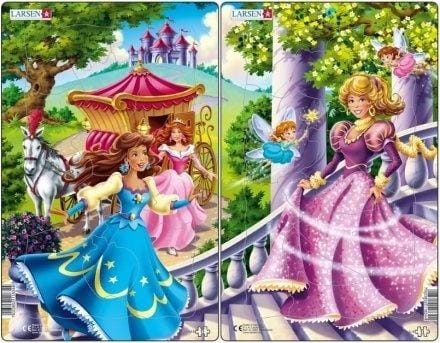 ⁨Układanka Larsen Midi Princesses 11el⁩ w sklepie Wasserman.eu
