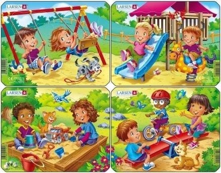 ⁨Układnka Larsen Mini Playground 7el⁩ w sklepie Wasserman.eu