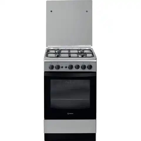 ⁨INDESIT Cooker IS5G1PMX/E Hob type Gas, Oven type Gas, Inox, Width 50 cm, Grilling, 59 L, Depth 60 cm⁩ w sklepie Wasserman.eu