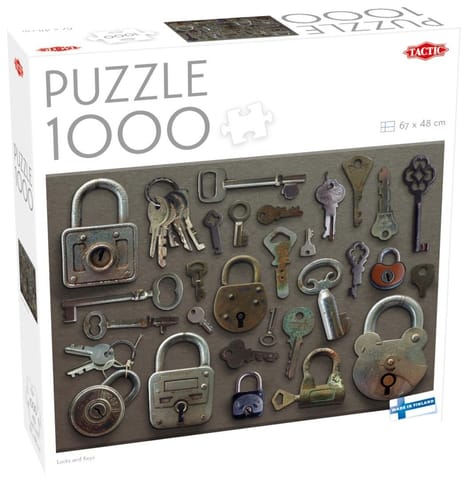 ⁨Puzzle 1000 Locks and Keys⁩ w sklepie Wasserman.eu