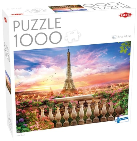 ⁨Puzzle 1000 Lovers Eiffel Tower⁩ w sklepie Wasserman.eu