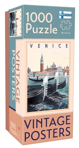 ⁨Puzzle 1000 Lovers Vintage Posters Venice⁩ w sklepie Wasserman.eu