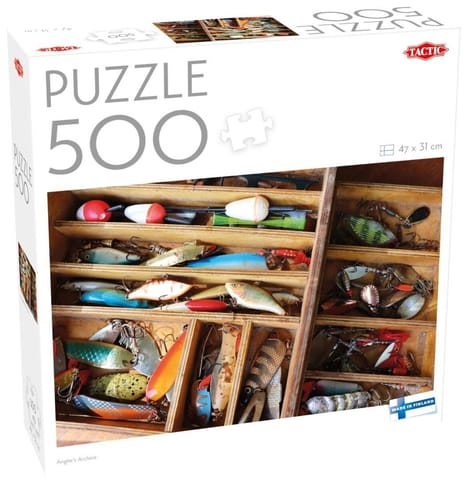⁨Puzzle 500 Angler's Archive⁩ w sklepie Wasserman.eu