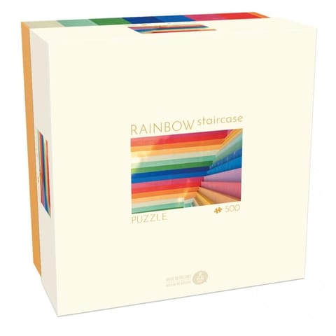 ⁨Puzzle 500 Lovers LifeSTYLE Rainbow Staircase⁩ w sklepie Wasserman.eu