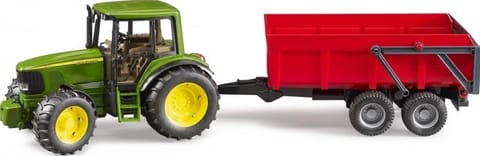 ⁨Tractor John Deere 6920 Tipping trailer⁩ at Wasserman.eu