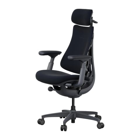 ⁨Krzesło ergonomiczne LiberNovo Omni Dynamic 45cm (czarne)⁩ w sklepie Wasserman.eu