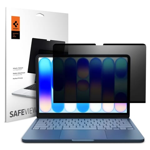 ⁨Spigen SafeView - Folia prywatyzująca do MacBook Neo⁩ w sklepie Wasserman.eu