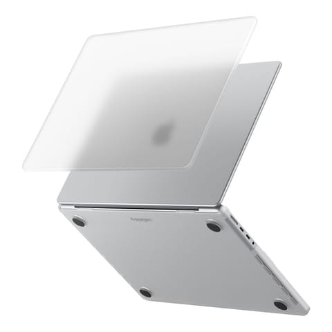 ⁨Spigen AirSkin - Obudowa MacBook Pro 16" (M5/M4/M3/M2/M1/2026-2021) (Frost Clear)⁩ w sklepie Wasserman.eu
