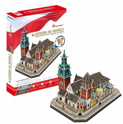 PUZZLE 3D Wawel Cathedral 101 elementów at Wasserman.eu