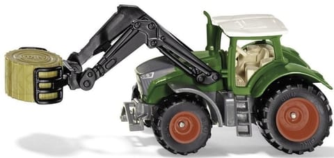 Fendt tactor with bale grapple at Wasserman.eu