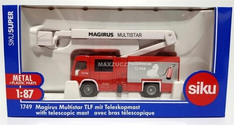 ⁨Siku Super - Magirus Multistar TLF z wysiągnikiem⁩ w sklepie Wasserman.eu