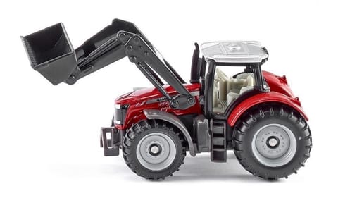 ⁨Tractor Massey Ferguson with front loader⁩ at Wasserman.eu