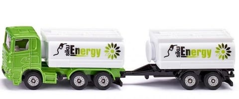 Truck with tanker and trailer at Wasserman.eu