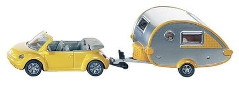 ⁨Car with caravan⁩ at Wasserman.eu
