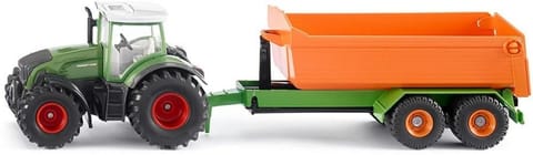 Tractor Fendt with trailer with lifter at Wasserman.eu