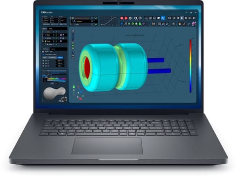 ⁨Laptop Dell Pro Max 18 Plus MB18250 W11P U7-265HX|32GB|1TB|Nvidia RTX PRO 2000|FgrPr & SmtCd|Cam|WLAN + BT|18.0 QHD+|Backlit Kb|6 Cell|vPro|3YPS⁩ at Wasserman.eu