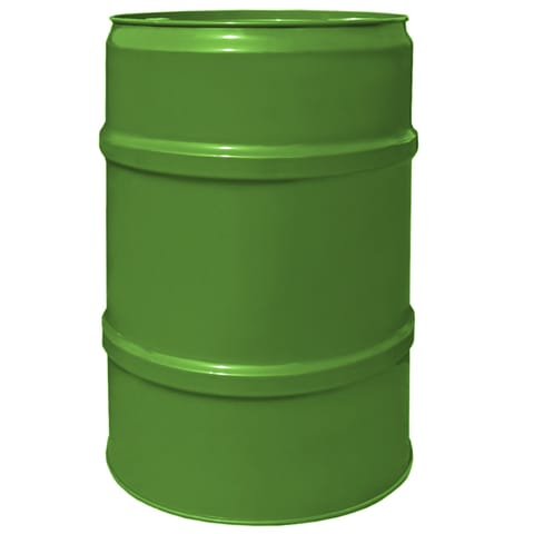 ⁨Beczka stalowa metalowa TH 60L korki 2 i 3/4 - ZIELONA⁩ w sklepie Wasserman.eu