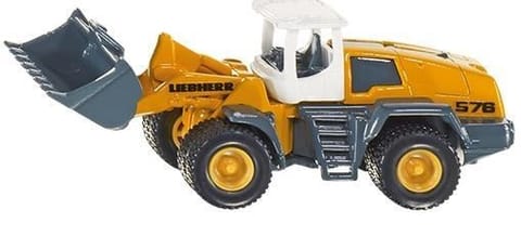 ⁨Liebherr wheel loader⁩ at Wasserman.eu