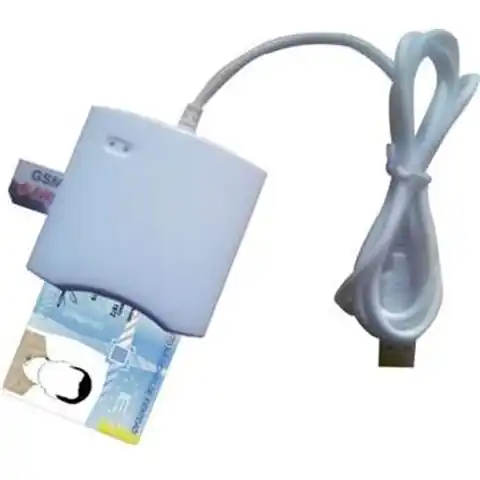 ⁨Transcend | SMART CARD READER USB PC/SC N68 White⁩ w sklepie Wasserman.eu