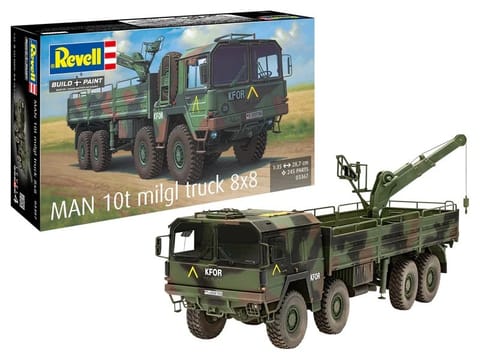 ⁨Plastic model Man 10T Milgl 8x8 Truck 1/35⁩ at Wasserman.eu