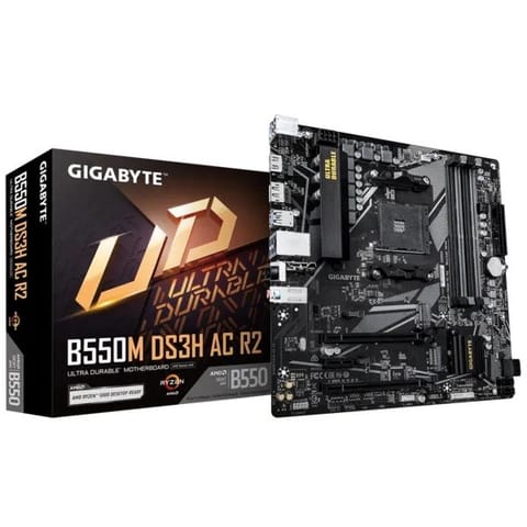 ⁨B550M DS3H AC R2 AM4 4DDR4 HDMI/DVI mATX⁩ at Wasserman.eu