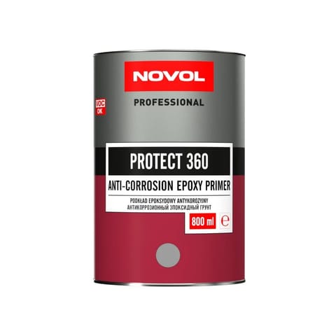 ⁨PODKŁAD EPOKSYDOWY PROTECT 360 1:1 0.8L SZARY⁩ w sklepie Wasserman.eu