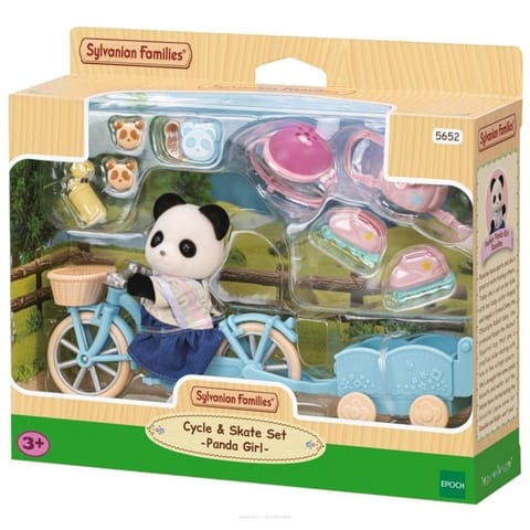 ⁨Sylvanian Families Panda Rosalina Bike & Roller Skates Set 5652⁩ at Wasserman.eu